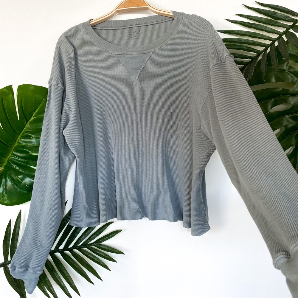 Brandy Melville Thermal Crop Top
